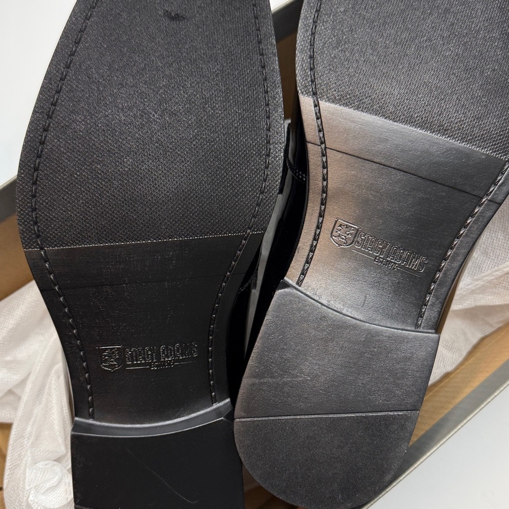 Stacy Adams Men's Spratley Moc Toe Saddle Slip On Loafer- Size 10.5W- Wide Width - Picture 14 of 15